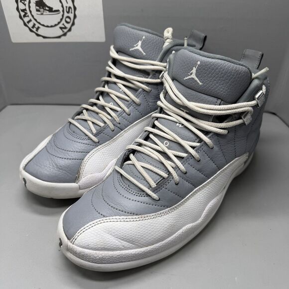 Nike Air Jordan 12 Retro Stealth White Cool Grey CT8013-015 Men’s Size 10 main image 11